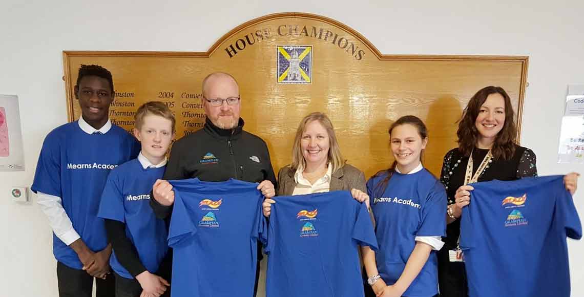  Mearns Academy cross-country runners blaze a trail